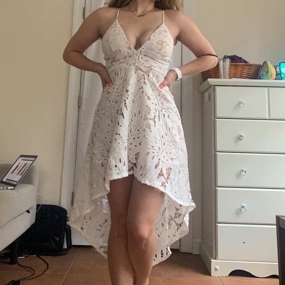 White Lace Dress